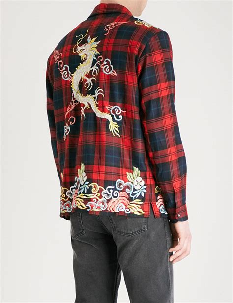 gucci dragon print shirt material|gucci dragon collection.